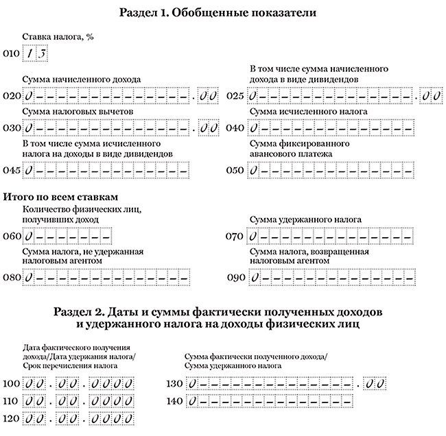 ПК Налоговлательщик ПРО. Заполнение отчёта 6-НДФЛ