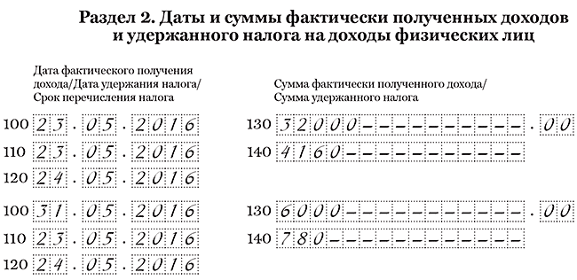 ПК Налоговлательщик ПРО. Заполнение отчёта 6-НДФЛ